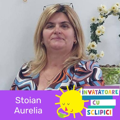 invatatoare cu sclipici