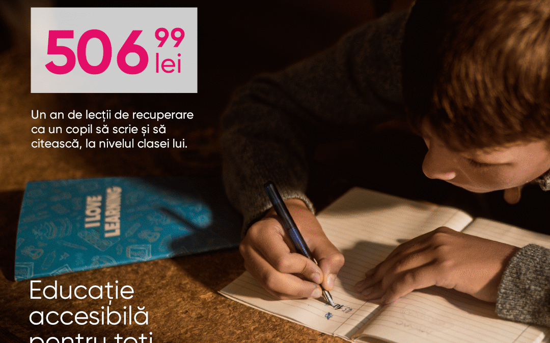 Comunicat de presă: Un caiet de Ziua Literației